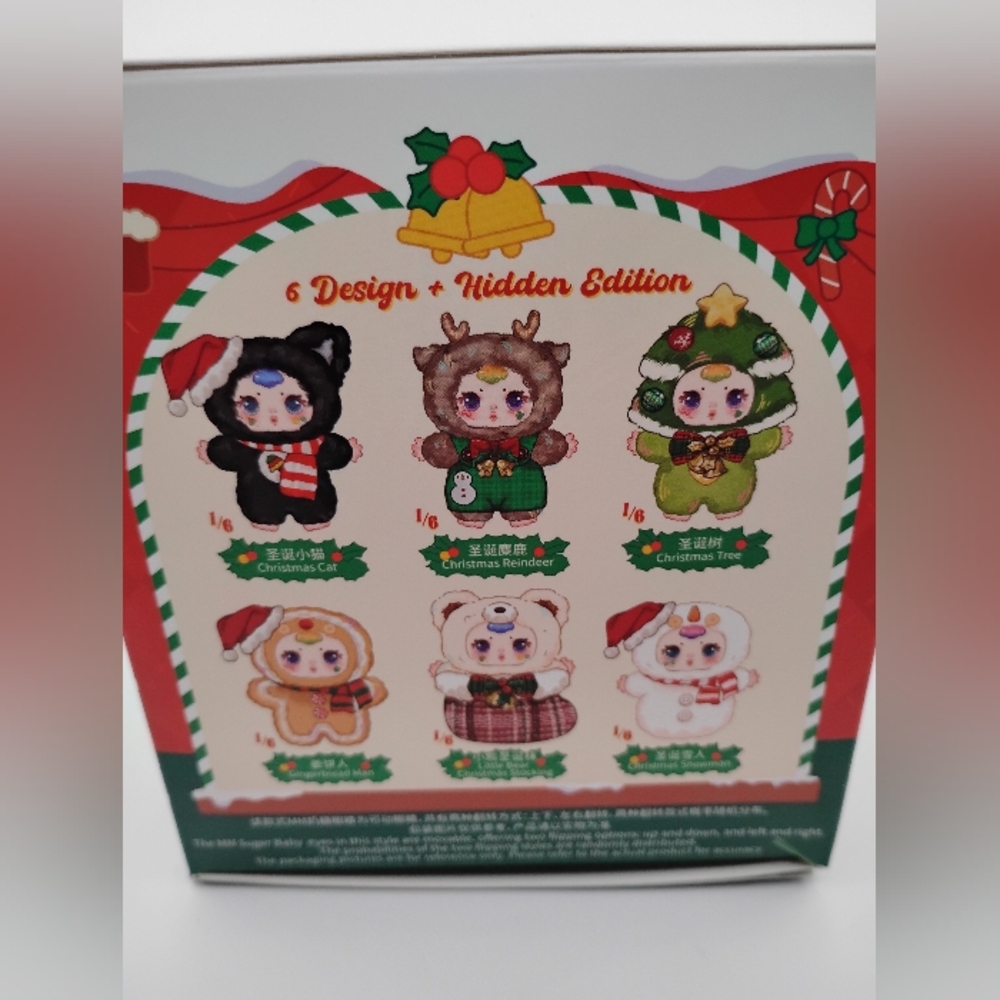 Baby Three Christmas Series "Christmas Snowman" 4 Different Eye Options - Picture 15 of 16